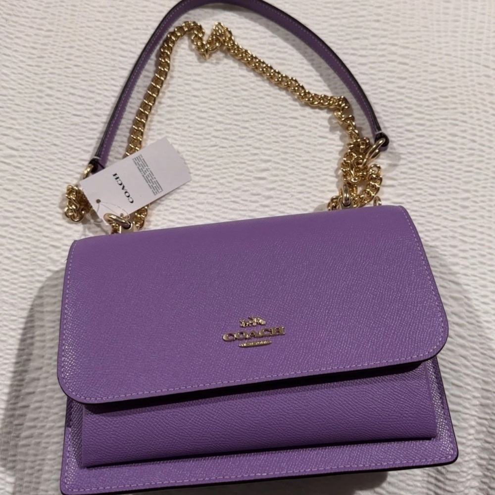 NEW Coach Klare Crossbody Bag CZ985 Purple - Picture 3 of 12